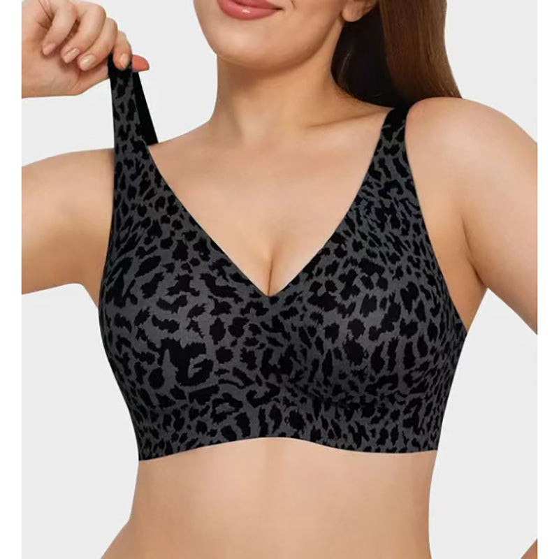 Pink Leopard Seamless Bra™