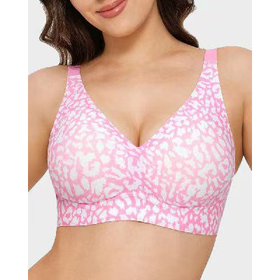 Pink Leopard Seamless Bra™